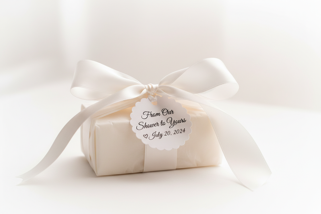 wedding favor white soap bar gift